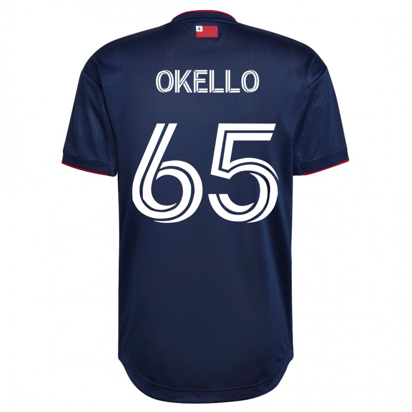 Herren Noble Okello #65 Marine Heimtrikot Trikot 2023/24 T-Shirt Schweiz