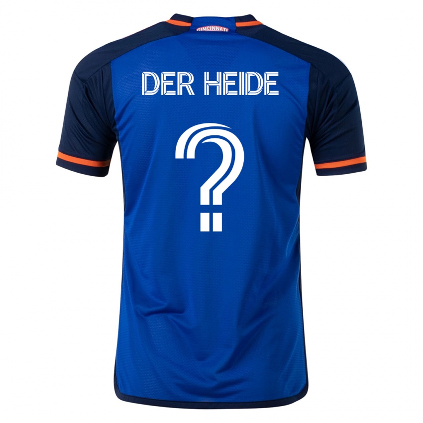 Herren Dimas Van Der Heide #0 Blau Heimtrikot Trikot 2023/24 T-Shirt Schweiz