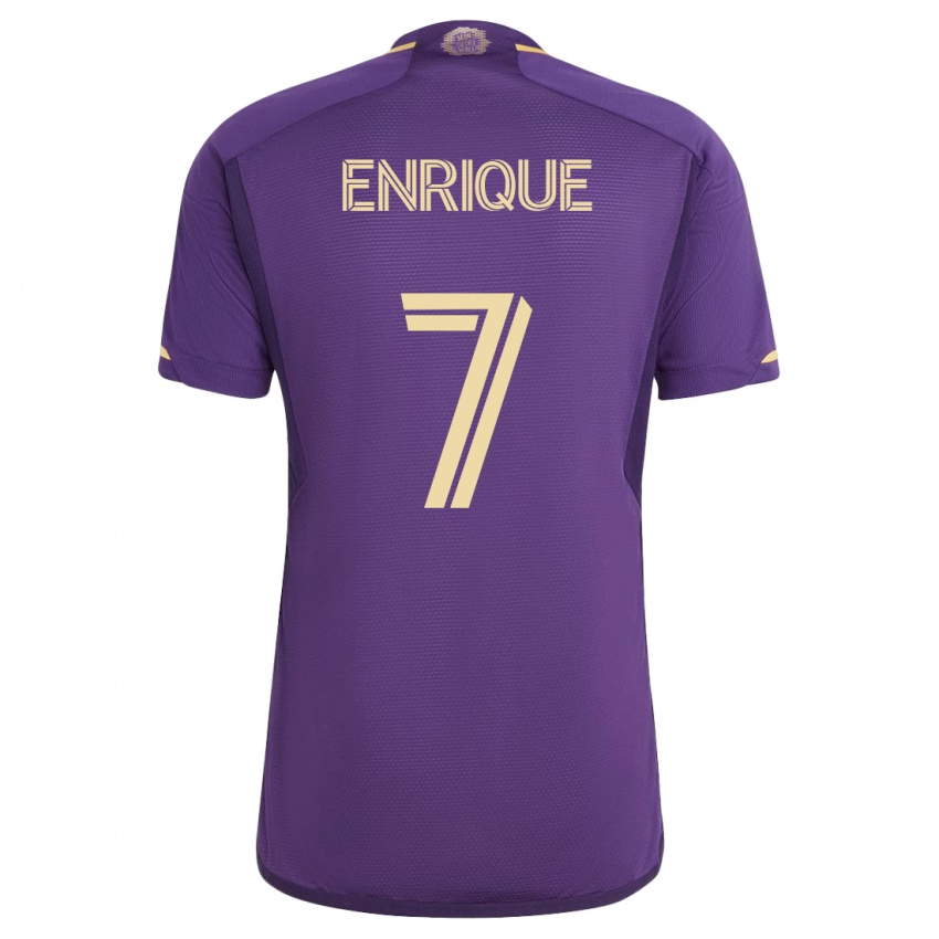 Herren Ramiro Enrique #7 Violett Heimtrikot Trikot 2023/24 T-Shirt Schweiz