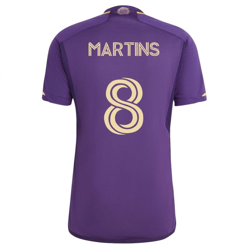 Herren Felipe Martins #8 Violett Heimtrikot Trikot 2023/24 T-Shirt Schweiz