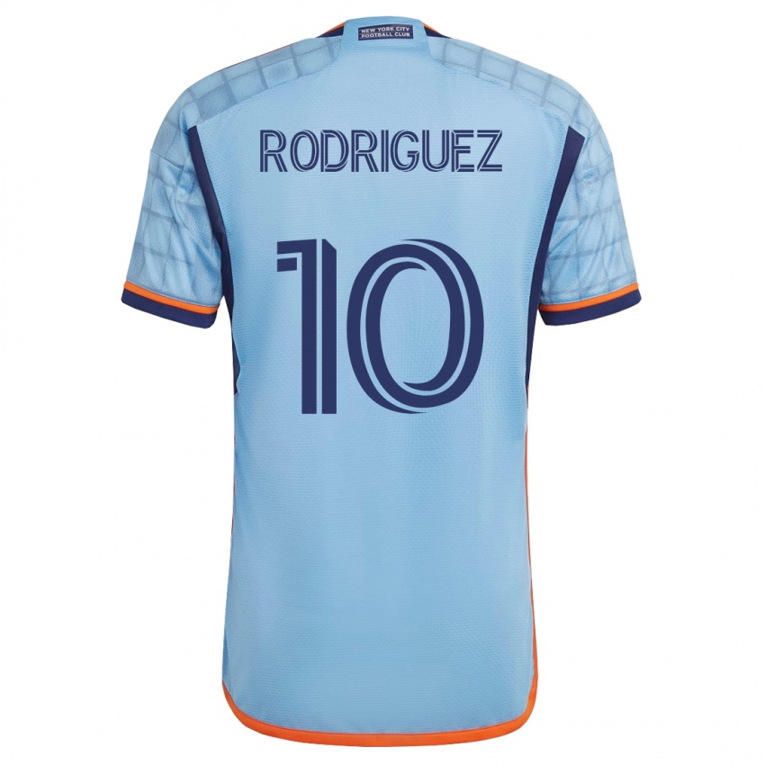 Herren Santiago Rodríguez #10 Blau Heimtrikot Trikot 2023/24 T-Shirt Schweiz