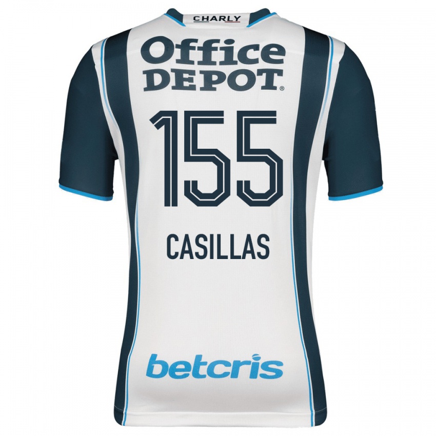 Herren Johan Casillas #155 Marine Heimtrikot Trikot 2023/24 T-Shirt Schweiz
