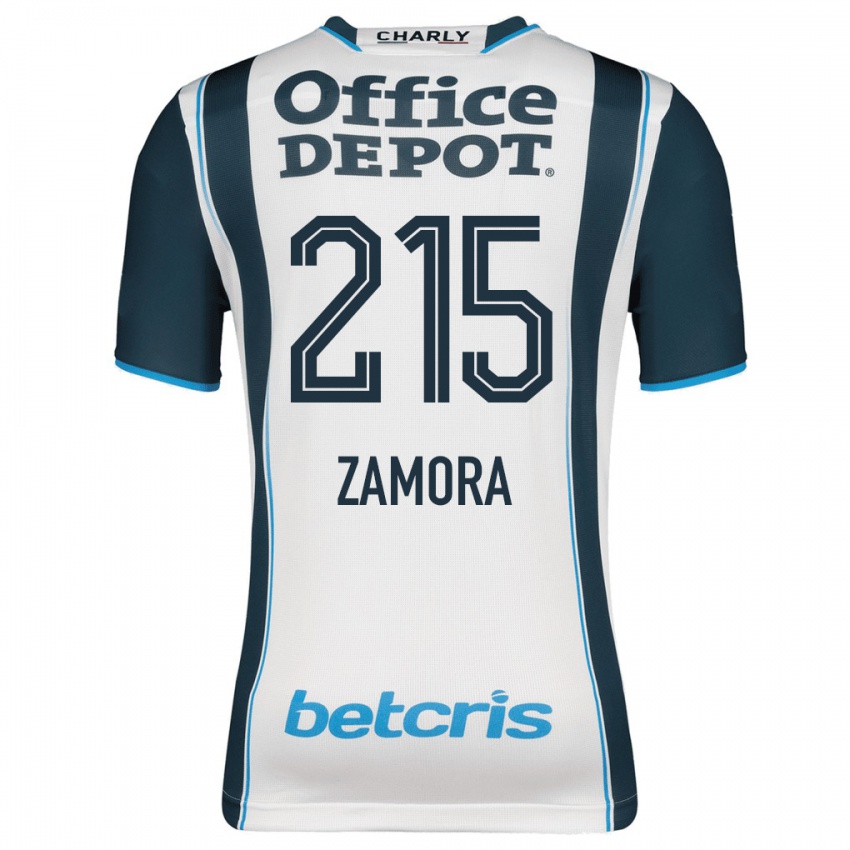 Herren Yahir Zamora #215 Marine Heimtrikot Trikot 2023/24 T-Shirt Schweiz