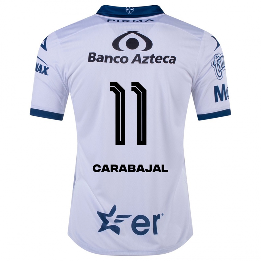 Herren Gabriel Carabajal #11 Weiß Heimtrikot Trikot 2023/24 T-Shirt Schweiz