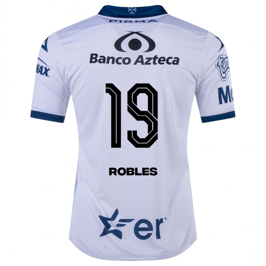 Herren Ángel Robles #19 Weiß Heimtrikot Trikot 2023/24 T-Shirt Schweiz