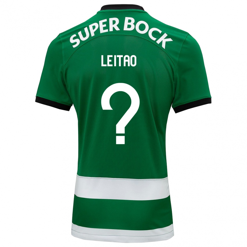 Herren Tiago Leitão #0 Grün Heimtrikot Trikot 2023/24 T-Shirt Schweiz