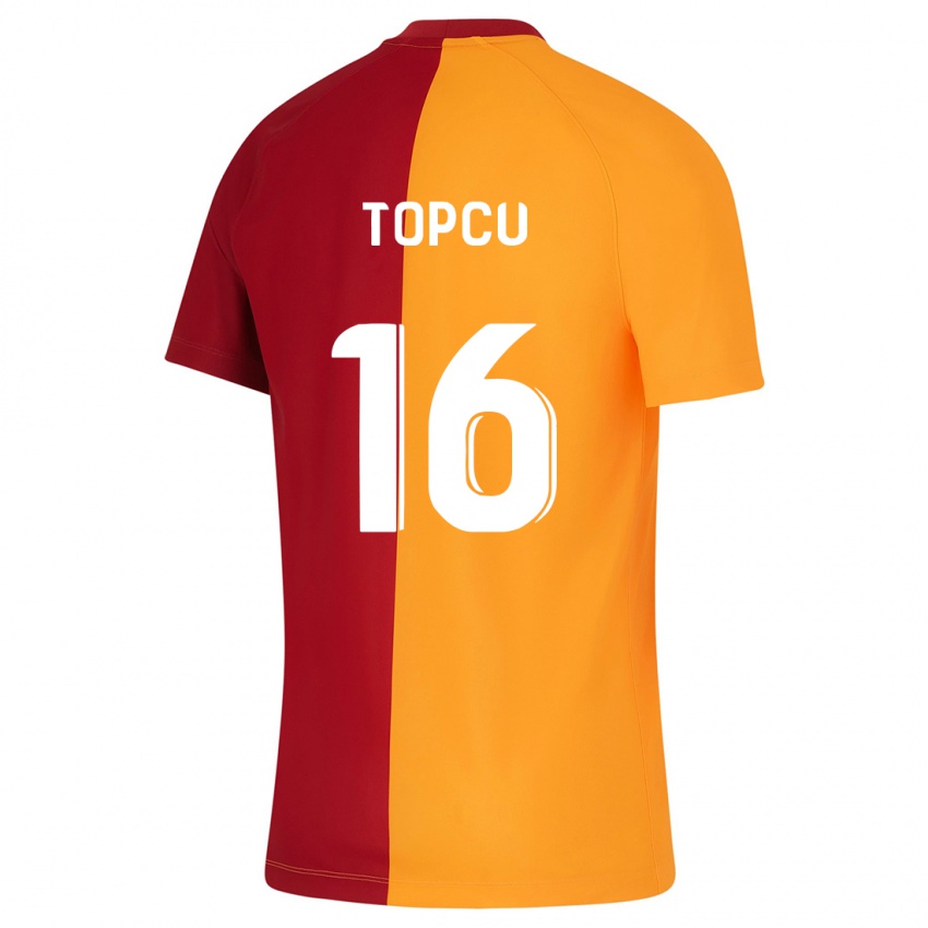 Herren Ebru Topçu #16 Orangefarben Heimtrikot Trikot 2023/24 T-Shirt Schweiz