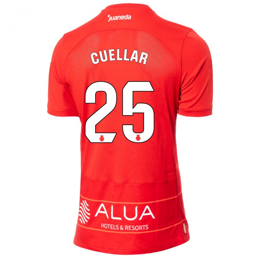 Herren Iván Cuéllar #25 Rot Heimtrikot Trikot 2023/24 T-Shirt Schweiz