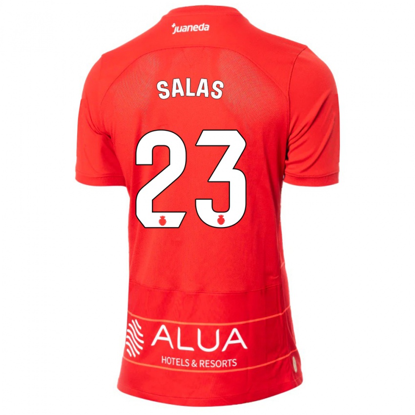 Herren Jan Salas #23 Rot Heimtrikot Trikot 2023/24 T-Shirt Schweiz
