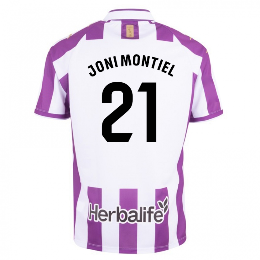 Herren Joni Montiel #21 Lila Heimtrikot Trikot 2023/24 T-Shirt Schweiz