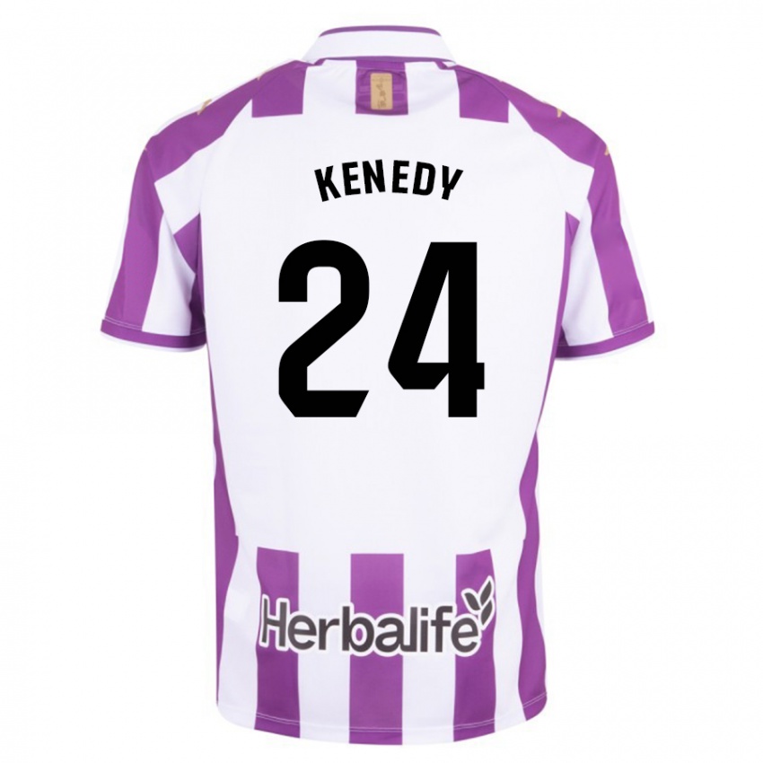 Herren Kenedy #24 Lila Heimtrikot Trikot 2023/24 T-Shirt Schweiz