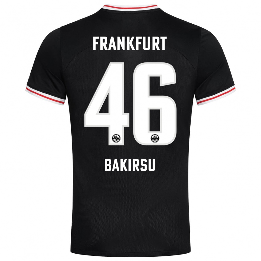 Herren Hüseyin Bakirsu #46 Schwarz Auswärtstrikot Trikot 2023/24 T-Shirt Schweiz