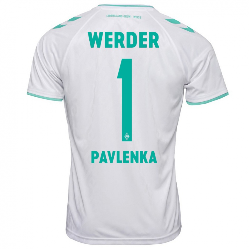 Herren Jiri Pavlenka #1 Weiß Auswärtstrikot Trikot 2023/24 T-Shirt Schweiz