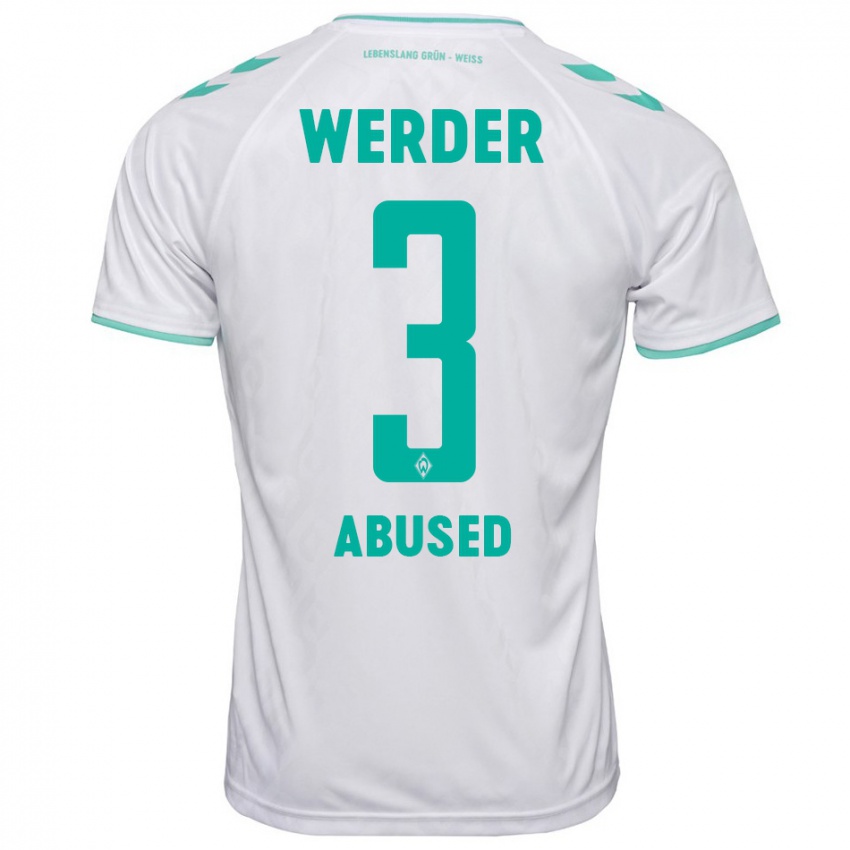 Herren Dlges Abused #3 Weiß Auswärtstrikot Trikot 2023/24 T-Shirt Schweiz