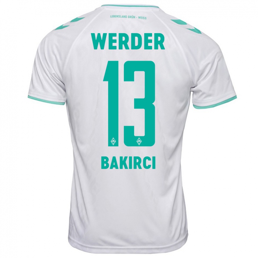 Herren Yunus Bakirci #13 Weiß Auswärtstrikot Trikot 2023/24 T-Shirt Schweiz