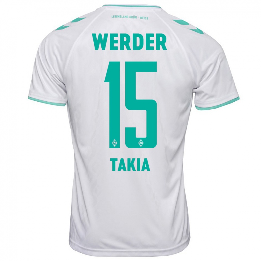 Herren Toirik Onlam Takia #15 Weiß Auswärtstrikot Trikot 2023/24 T-Shirt Schweiz