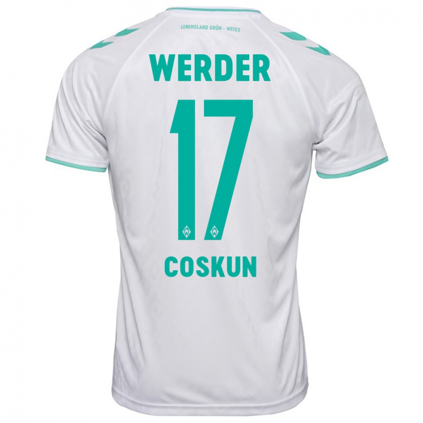 Herren Boran-Firat Coskun #17 Weiß Auswärtstrikot Trikot 2023/24 T-Shirt Schweiz