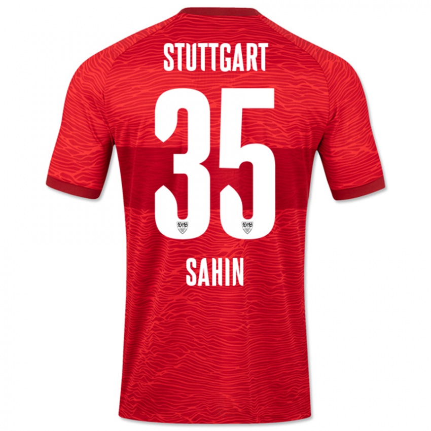 Herren Mehmet Sahin #35 Rot Auswärtstrikot Trikot 2023/24 T-Shirt Schweiz