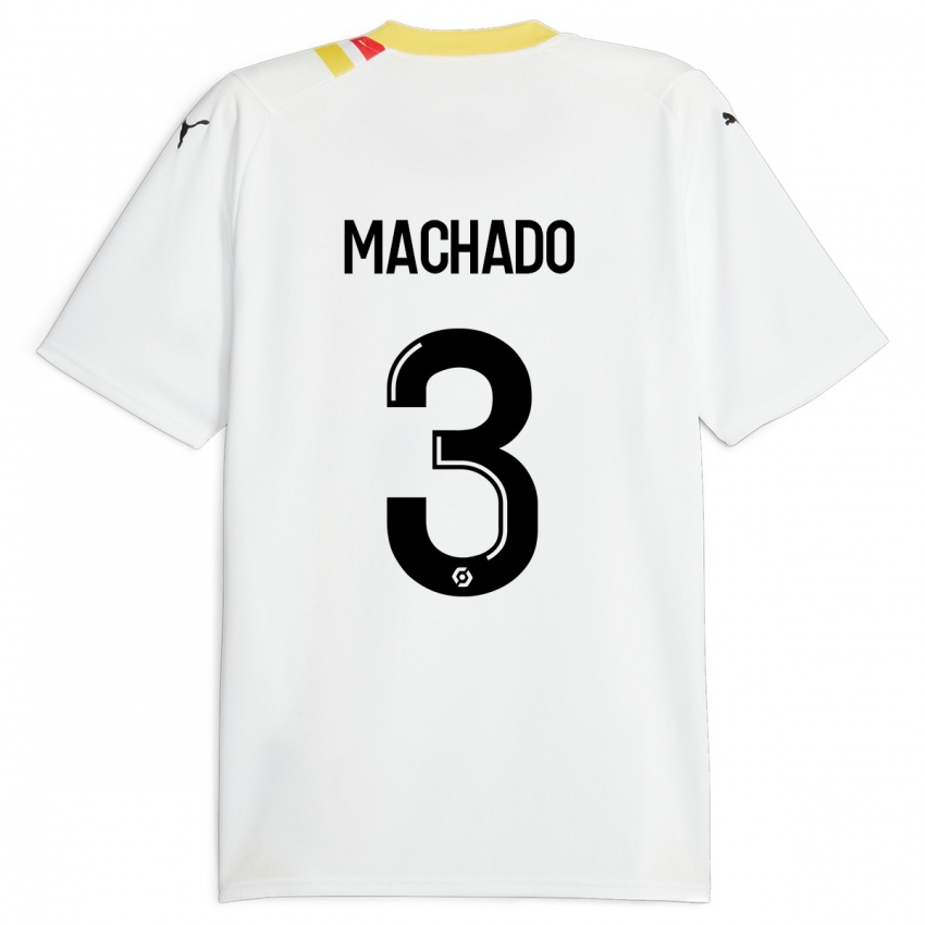 Herren Deiver Machado #3 Schwarz Auswärtstrikot Trikot 2023/24 T-Shirt Schweiz