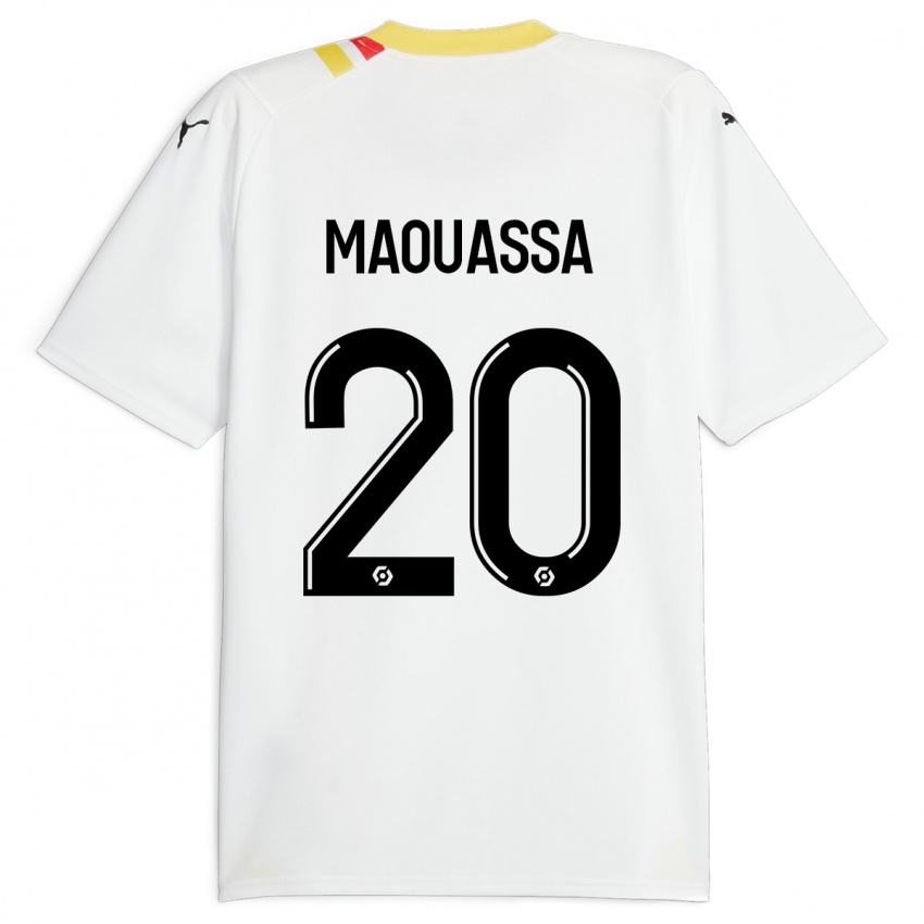 Herren Faitout Maouassa #20 Schwarz Auswärtstrikot Trikot 2023/24 T-Shirt Schweiz