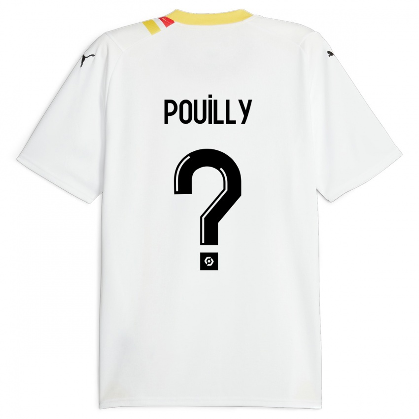Herren Tom Pouilly #0 Schwarz Auswärtstrikot Trikot 2023/24 T-Shirt Schweiz