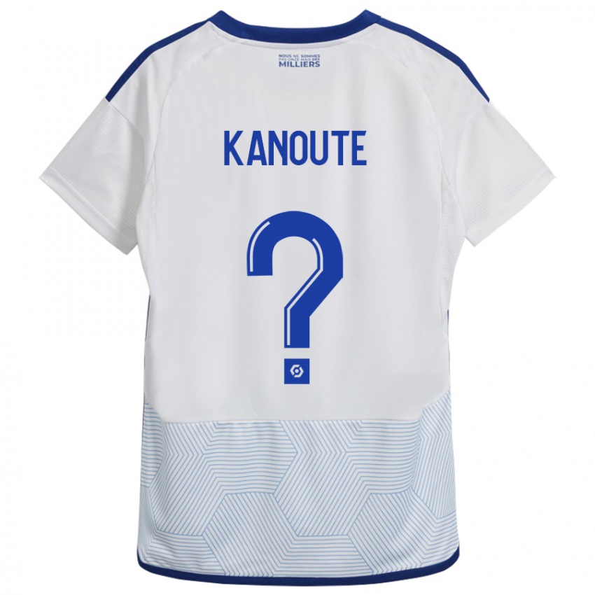 Herren Mahamadou Kanouté #0 Weiß Auswärtstrikot Trikot 2023/24 T-Shirt Schweiz