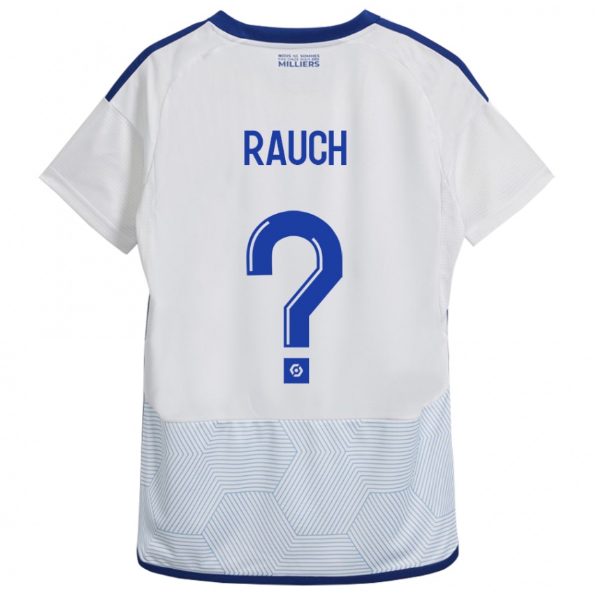 Herren Hugo Rauch #0 Weiß Auswärtstrikot Trikot 2023/24 T-Shirt Schweiz