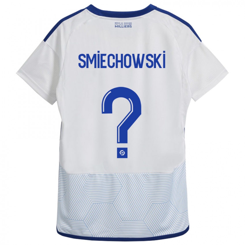 Herren Artur Smiechowski #0 Weiß Auswärtstrikot Trikot 2023/24 T-Shirt Schweiz