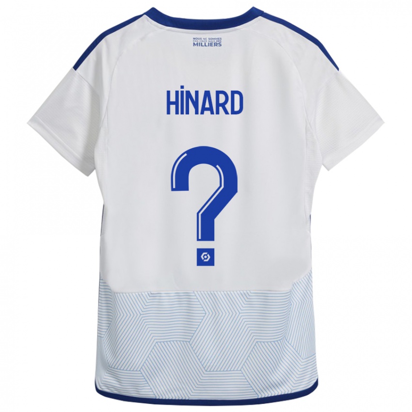 Herren Noa Hinard #0 Weiß Auswärtstrikot Trikot 2023/24 T-Shirt Schweiz