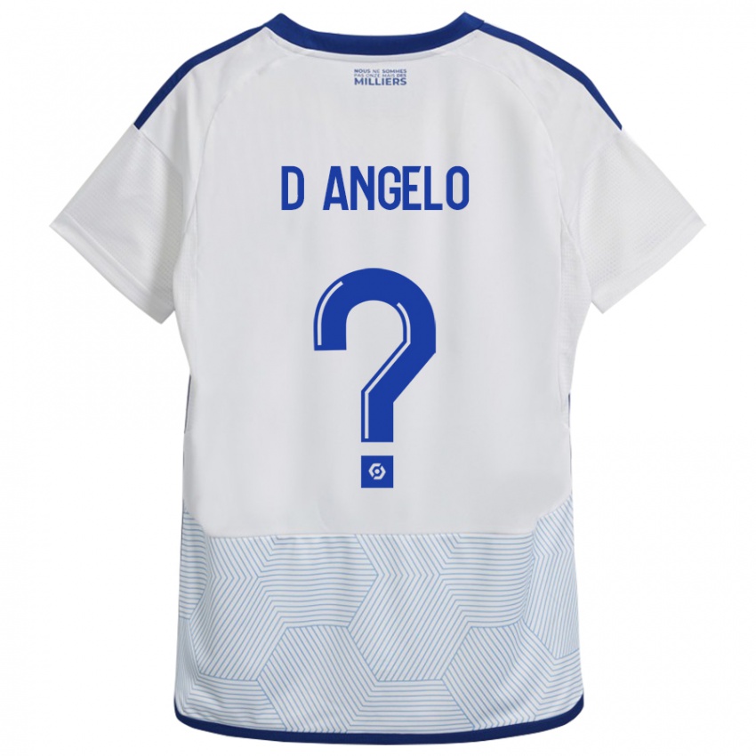 Herren Gianni D'angelo #0 Weiß Auswärtstrikot Trikot 2023/24 T-Shirt Schweiz