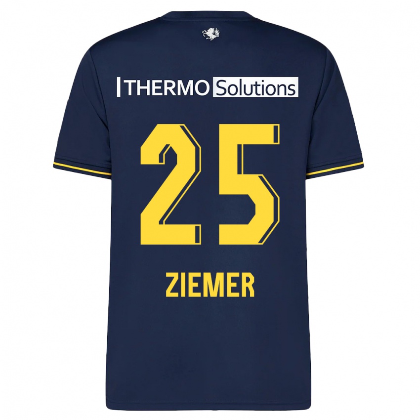 Herren Taylor Ziemer #25 Marine Auswärtstrikot Trikot 2023/24 T-Shirt Schweiz
