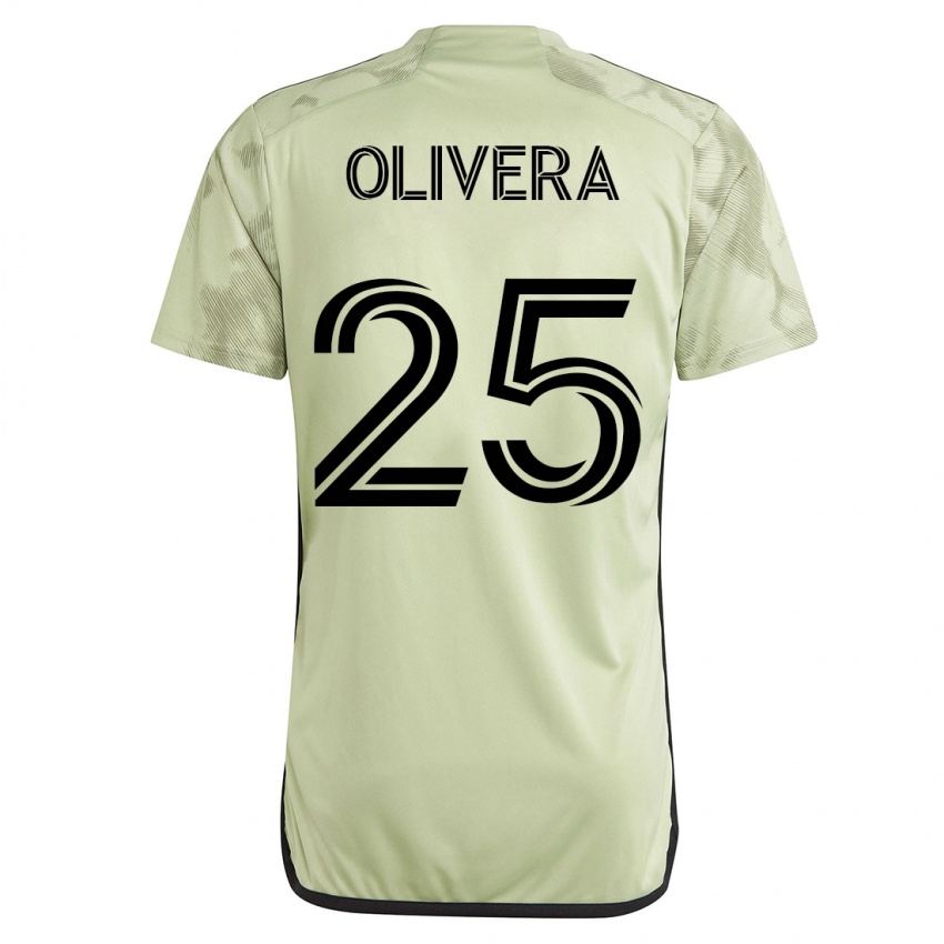 Herren Cristian Olivera #25 Grün Auswärtstrikot Trikot 2023/24 T-Shirt Schweiz