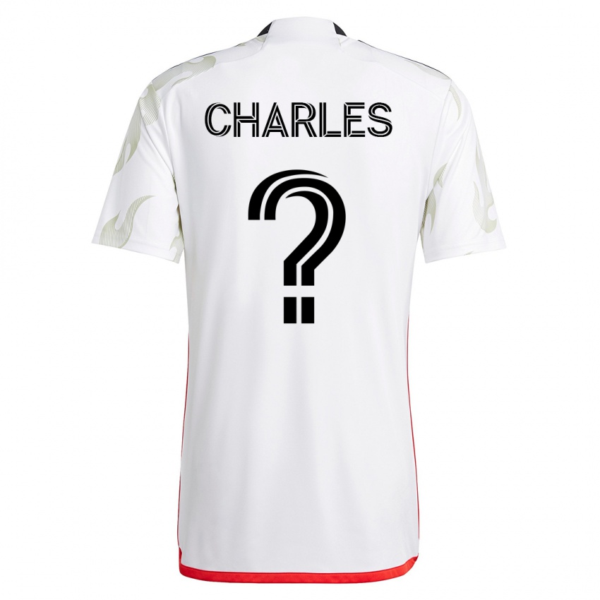 Herren Ian Charles #0 Weiß Auswärtstrikot Trikot 2023/24 T-Shirt Schweiz