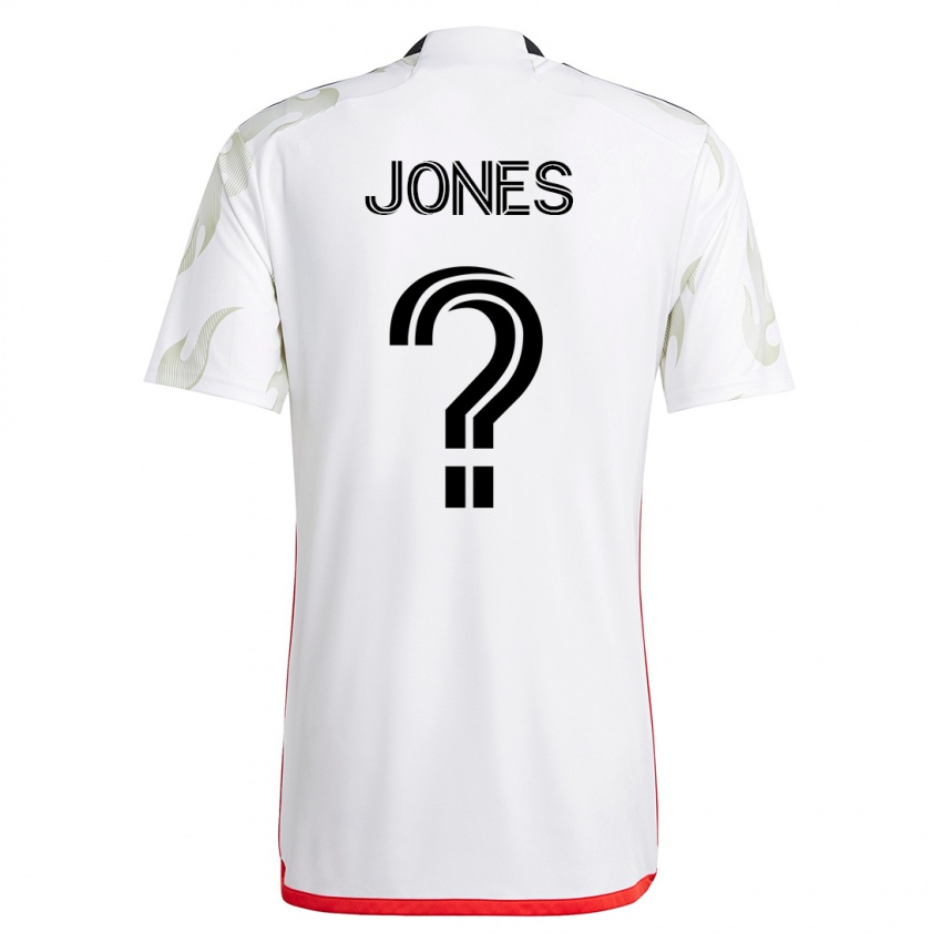 Herren Jordan Jones #0 Weiß Auswärtstrikot Trikot 2023/24 T-Shirt Schweiz