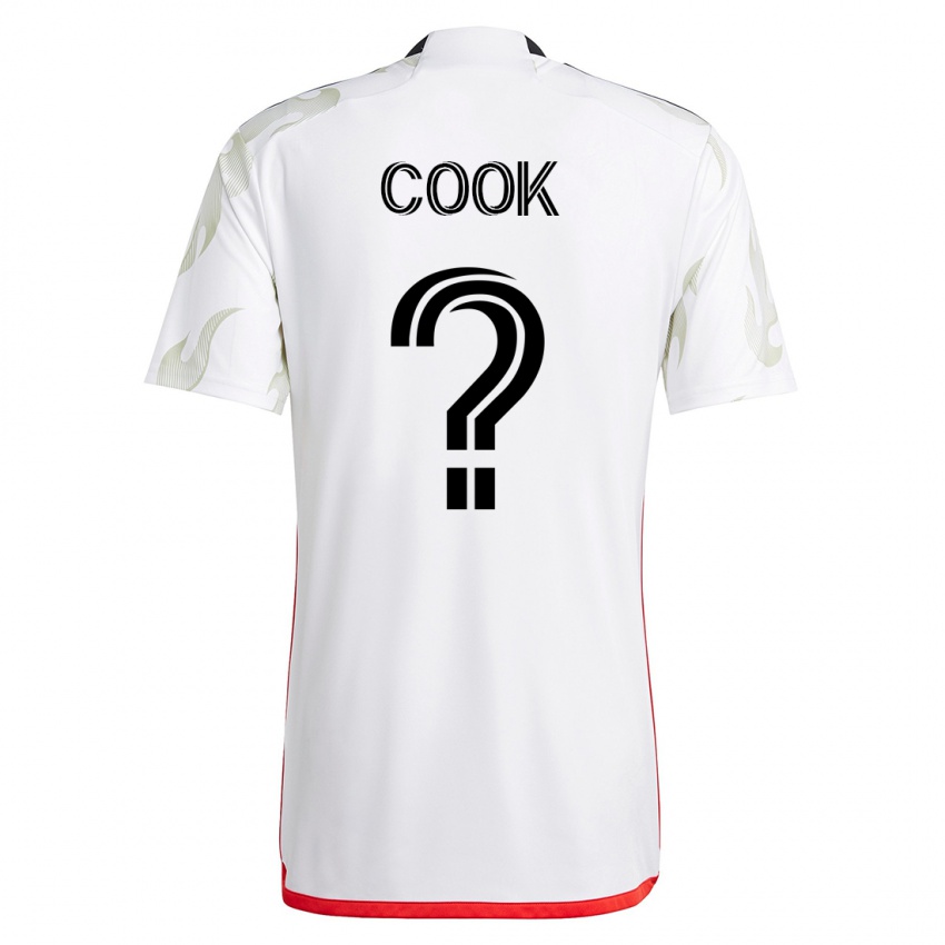 Herren Christopher Cook #0 Weiß Auswärtstrikot Trikot 2023/24 T-Shirt Schweiz