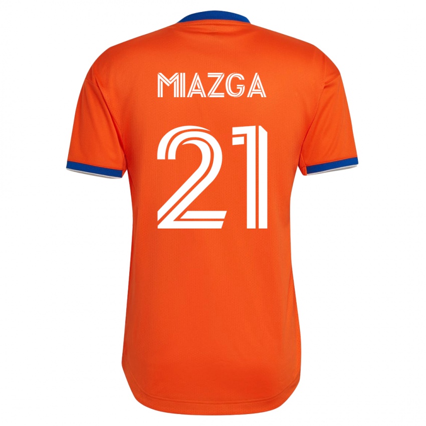 Herren Matt Miazga #21 Weiß Auswärtstrikot Trikot 2023/24 T-Shirt Schweiz