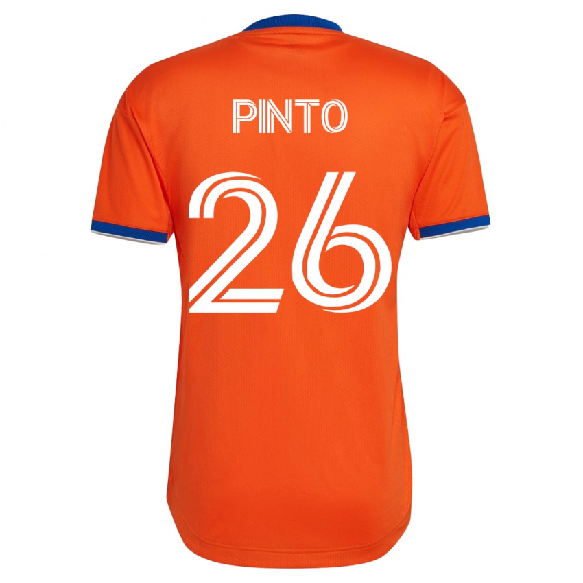 Herren Malik Pinto #26 Weiß Auswärtstrikot Trikot 2023/24 T-Shirt Schweiz