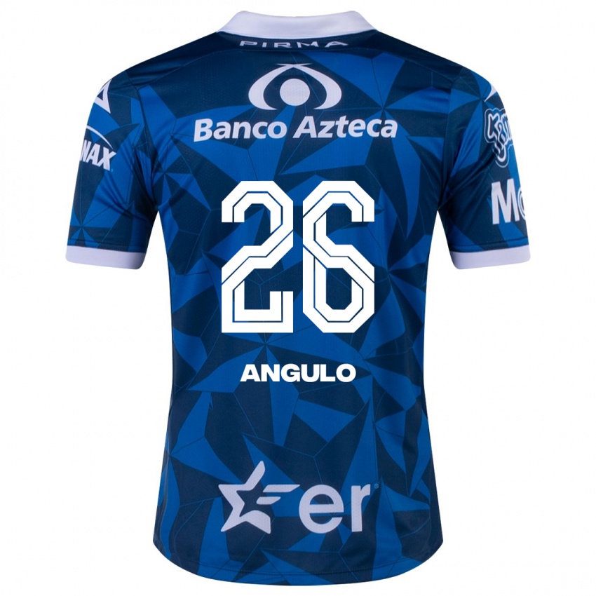 Herren Brayan Angulo #26 Blau Auswärtstrikot Trikot 2023/24 T-Shirt Schweiz