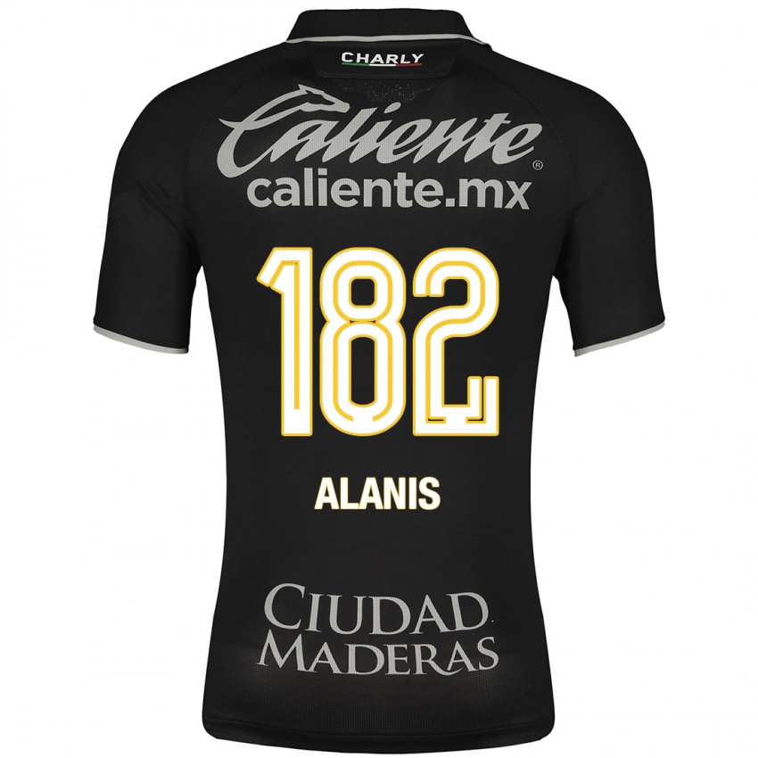 Herren Alejandro Alanís #182 Schwarz Auswärtstrikot Trikot 2023/24 T-Shirt Schweiz