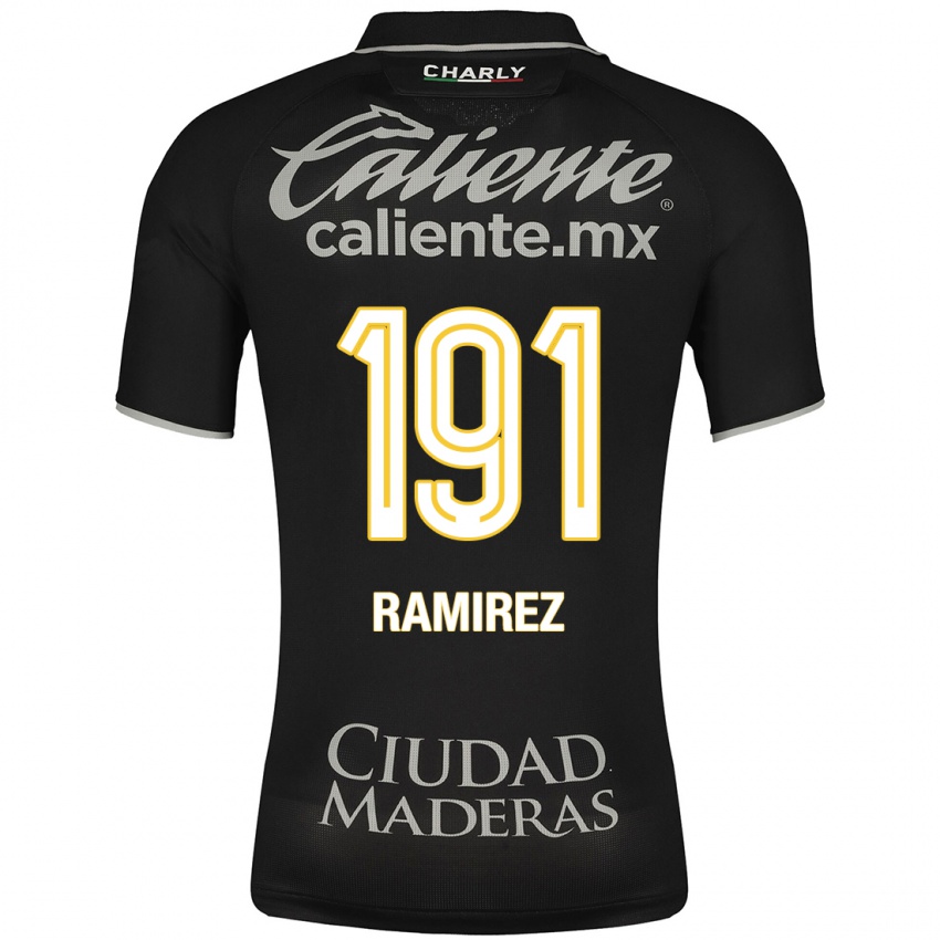 Herren Ian Ramírez #191 Schwarz Auswärtstrikot Trikot 2023/24 T-Shirt Schweiz