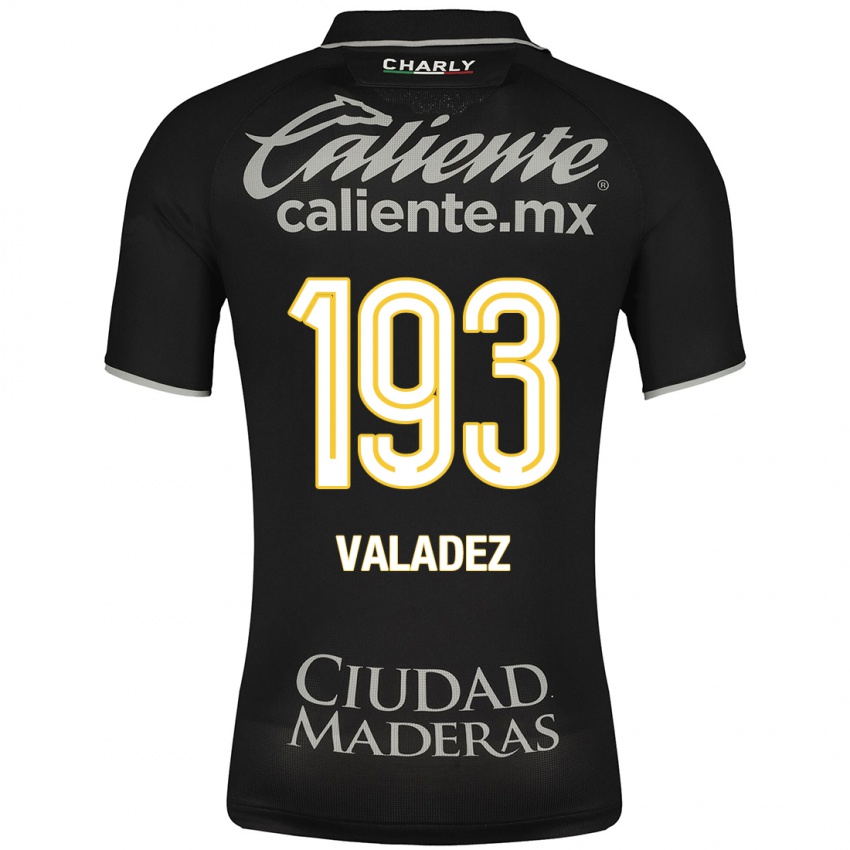 Herren Luis Valadez #193 Schwarz Auswärtstrikot Trikot 2023/24 T-Shirt Schweiz