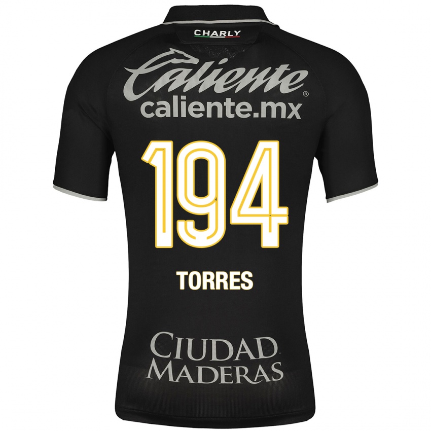Herren Erick Torres #194 Schwarz Auswärtstrikot Trikot 2023/24 T-Shirt Schweiz