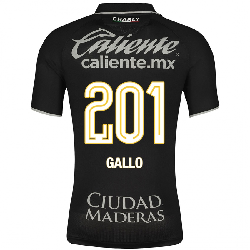 Herren Andrés Gallo #201 Schwarz Auswärtstrikot Trikot 2023/24 T-Shirt Schweiz