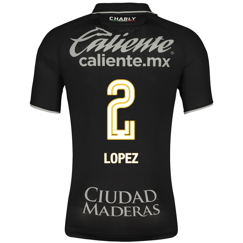 Herren Vanessa Lopez #2 Schwarz Auswärtstrikot Trikot 2023/24 T-Shirt Schweiz