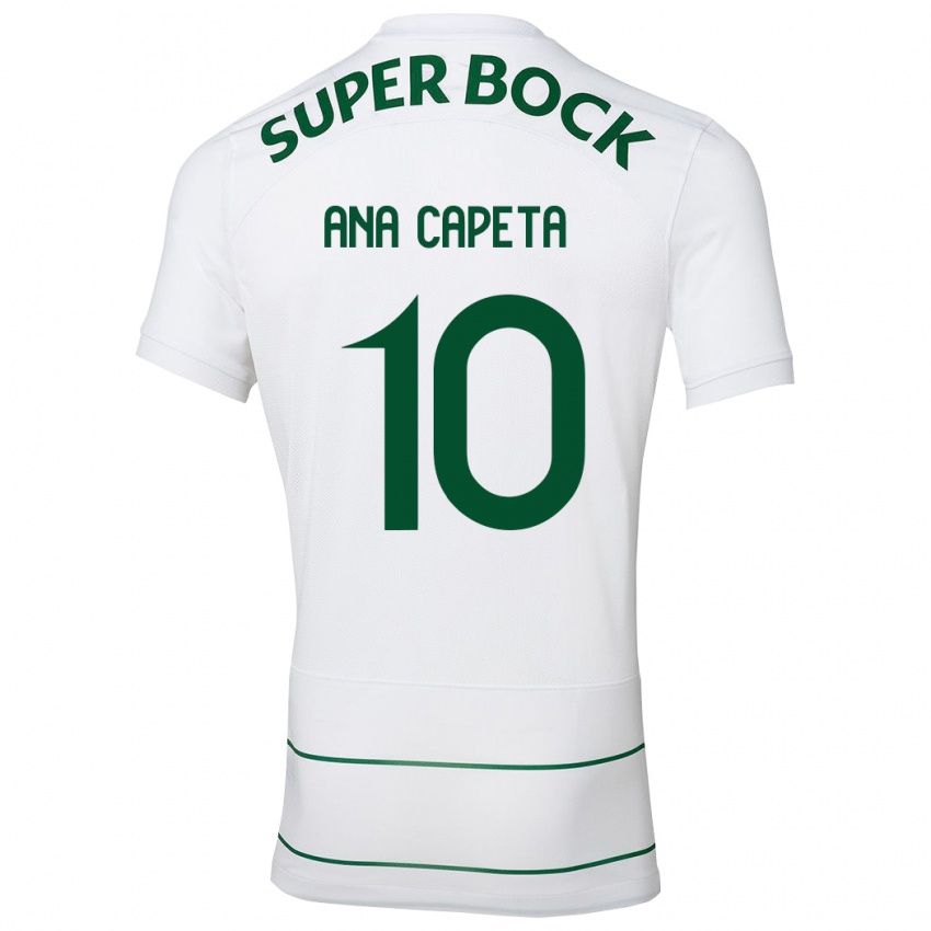 Herren Ana Capeta #10 Weiß Auswärtstrikot Trikot 2023/24 T-Shirt Schweiz