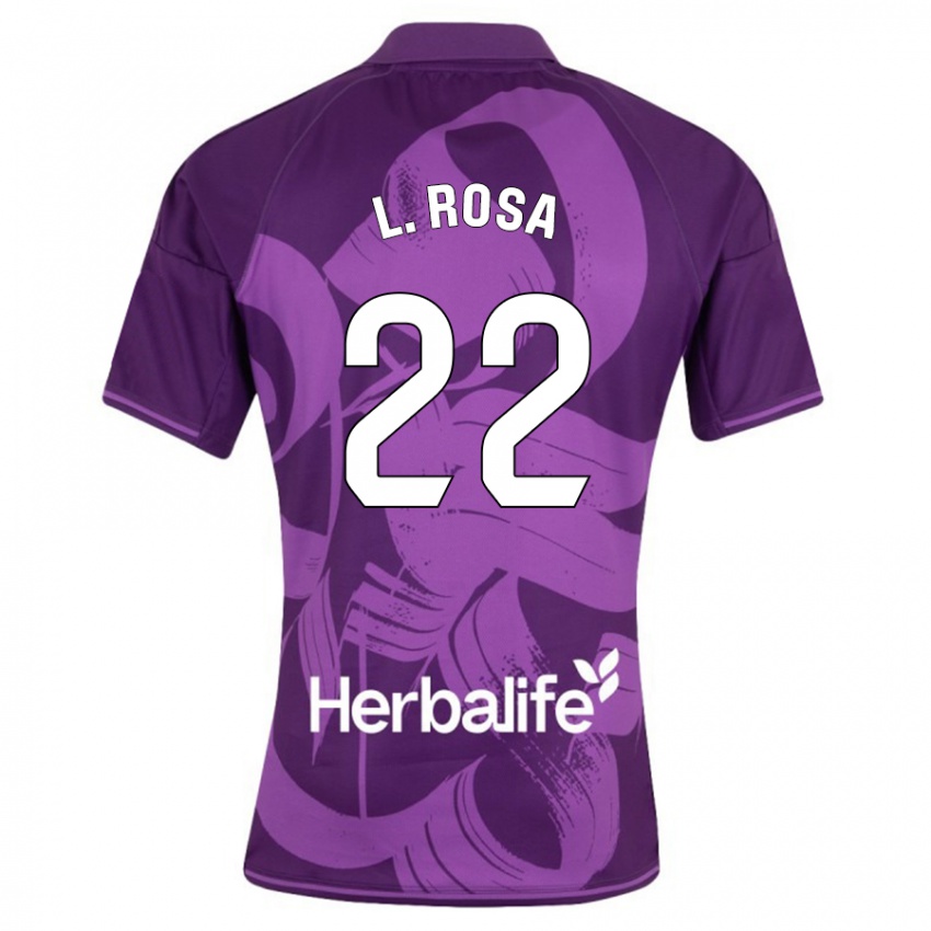 Herren Lucas Rosa #22 Violett Auswärtstrikot Trikot 2023/24 T-Shirt Schweiz