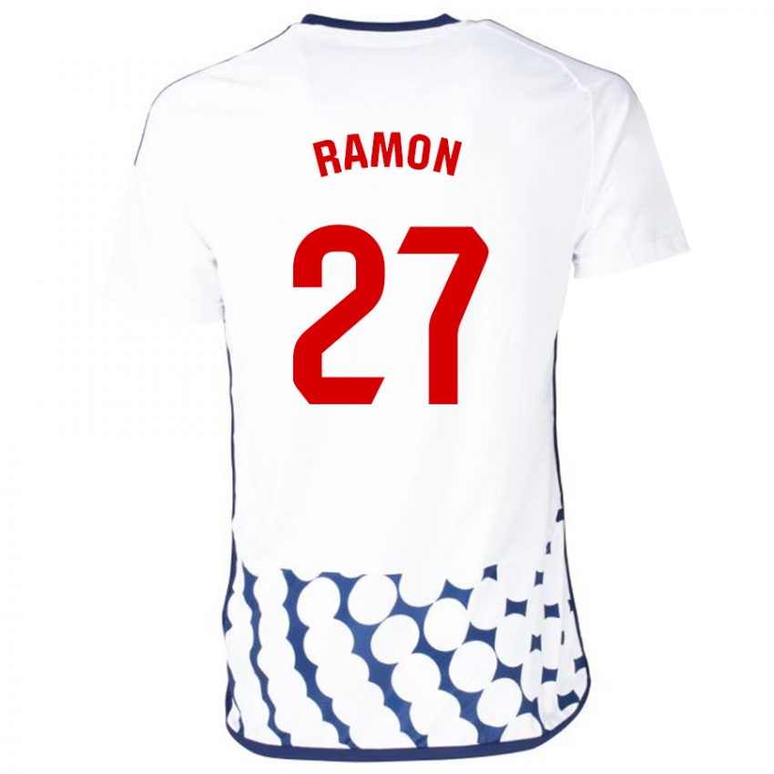 Herren Pablo Ramón #27 Weiß Auswärtstrikot Trikot 2023/24 T-Shirt Schweiz