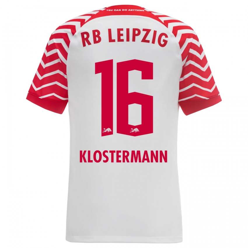 Damen Lukas Klostermann #16 Weiß Heimtrikot Trikot 2023/24 T-Shirt Schweiz