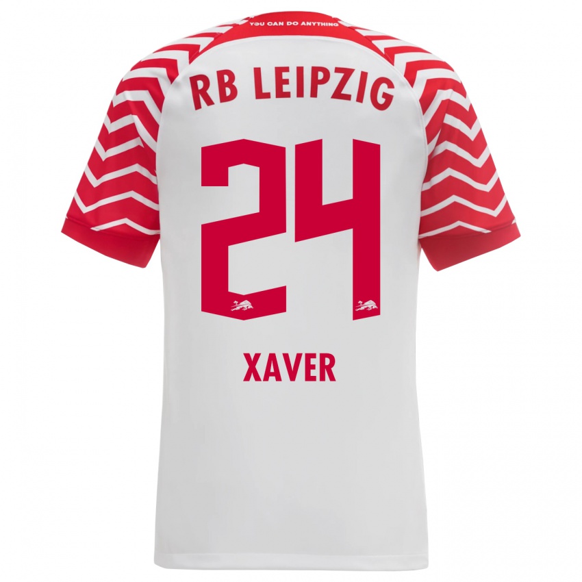 Damen Xaver Schlager #24 Weiß Heimtrikot Trikot 2023/24 T-Shirt Schweiz