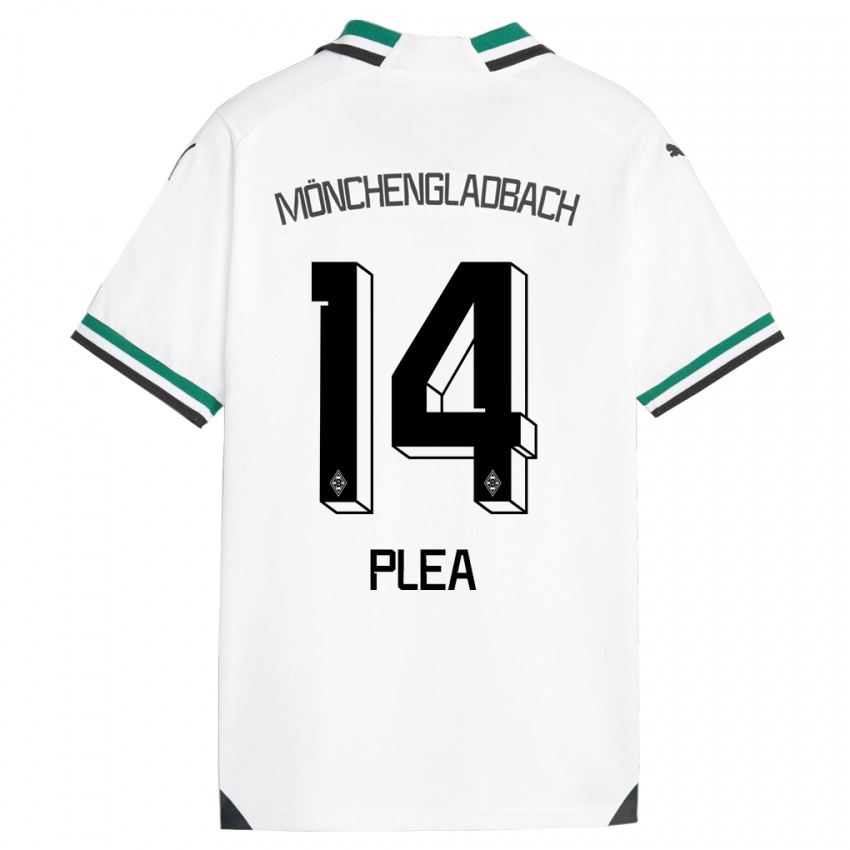 Damen Alassane Plea #14 Weiß Grün Heimtrikot Trikot 2023/24 T-Shirt Schweiz